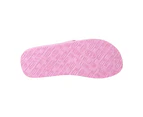 Animal Womens Swish Tie Dye Recycled Flip Flops (Pink) - MW2545