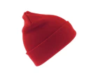 Result Childrens/Kids Wool Ski Hat (Red) - PC6557
