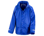 Result Core Childrens/Kids Waterproof Rain Suit Set (Royal Blue) - PC6473