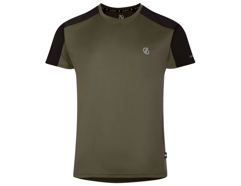 Dare 2B Mens Discernible III T-Shirt (Lichen Green/Black) - RG8693