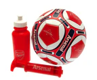 Arsenal FC Signature Football Set (Red/White/Black) - SG33071
