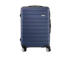 Mazam 28" Luggage Suitcase Trolley Set Travel TSA Lock Storage Hard Case Navy - Navy