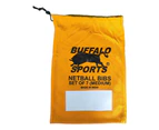 Buffalo Sports Netball Bib Set Gold/Black