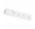 4 Outlet Surge Protected Powerboard - Arlec