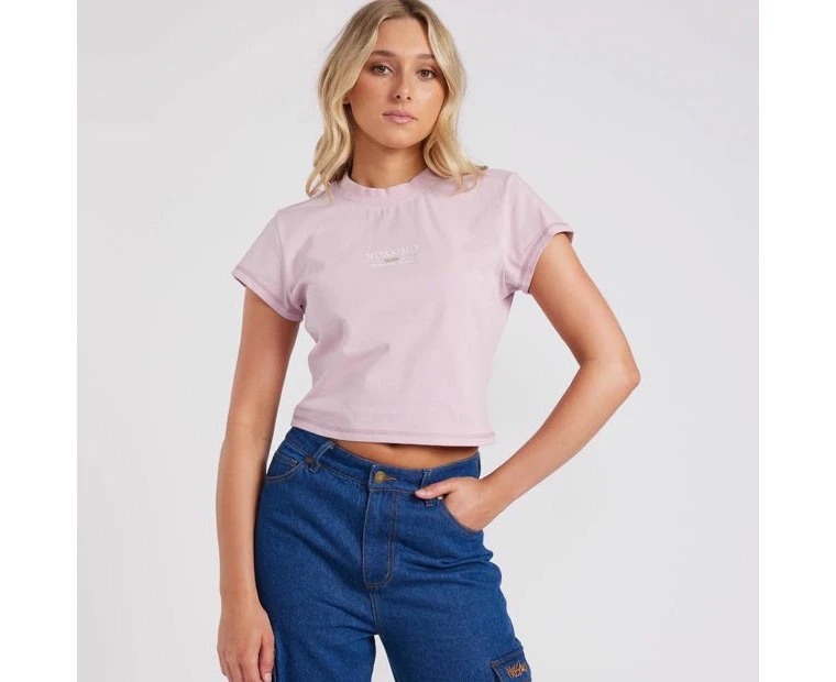 Mossimo Crop T-Shirt - Pink