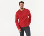 Tommy Hilfiger Men's Mason Fleece Crew Sweatshirt - Primary Red