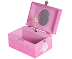 Music Box Ballerina  Clara  Rect 14.8 x10.6 x 8.4cm Pink - Pink