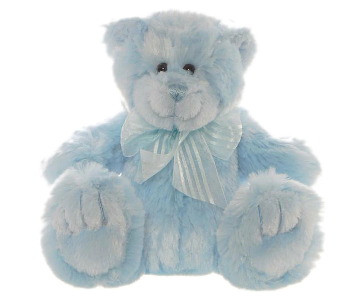 Teddy & Friends Teddy Plush Toy Frankie Blue 20cm Sitting - Blue