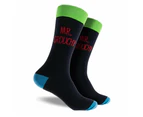 Mitch Dowd - Men's Cotton Crew Socks Value 6 Pack - Assorted