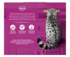 4 x 12pk Whiskas Adult Cat Wet Food Chicken In Jelly 85g