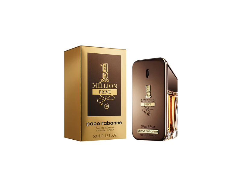 One Million Prive 50ml Eau de Parfum by Paco Rabanne for Men (Bottle)