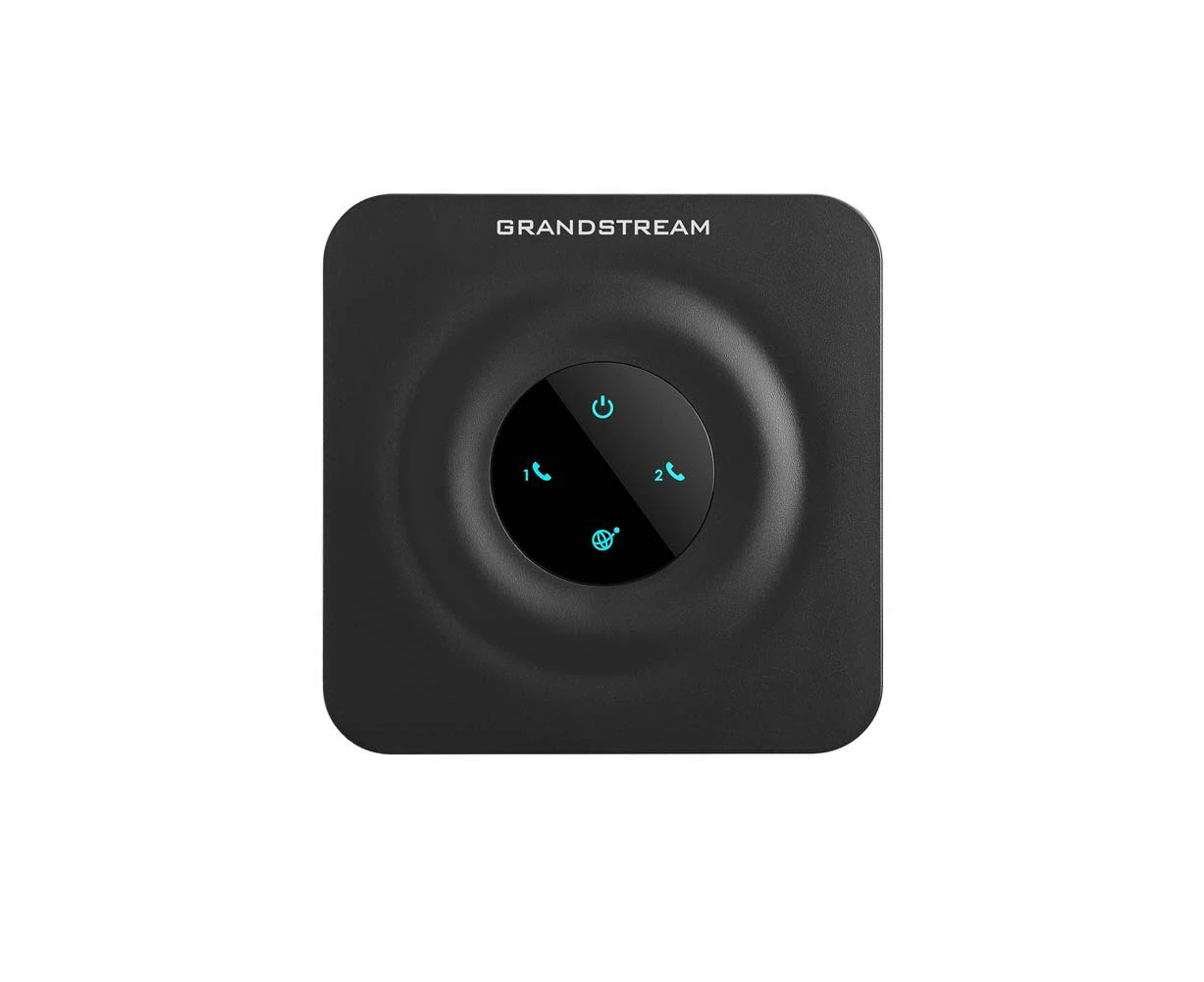 GRANDSTREAM HT802 2 Port FXS analog telephone adapter ( ATA ), Supports 2 SIP profiles through 2 FXS ports and a single 10/100Mbps port