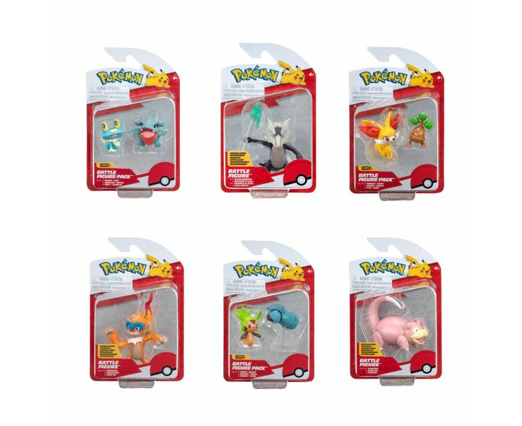 Pokemon Battle Fig Pack (6 In The Assortment)