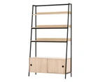 Artiss Bookshelf 5 Tier Cube Cabinet MIRA Oak