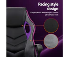 Artiss Gaming Office Chair Computer Chairs Purple