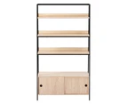 Artiss Bookshelf 5 Tier Cube Cabinet MIRA Oak