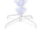 vidaXL Upside-down Artificial Christmas Tree with Stand White 180 cm