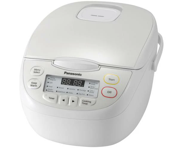 Panasonic SR-CN108WST 5 Cup Rice Cooker - 2.2mm 6-layer Inner Pan - 16 Auto [SR-CN108WST]