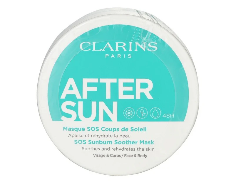 Clarins After Sun SOS Sunburn Soother Mask - For Face & Body 100ml