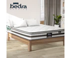 Bedra Double Mattress Pillow Top Bed Cool Gel Foam Bonnell Spring 21cm - Multicolour