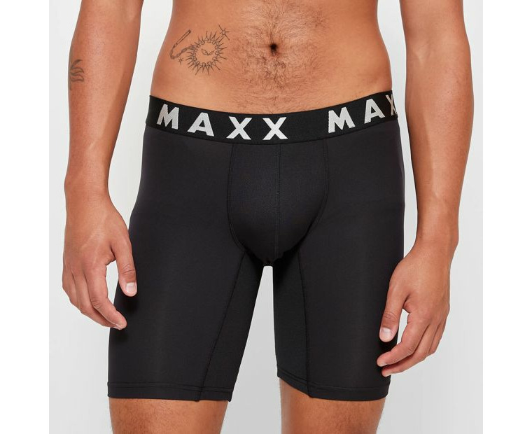Maxx Performance Long Leg Trunks - Black