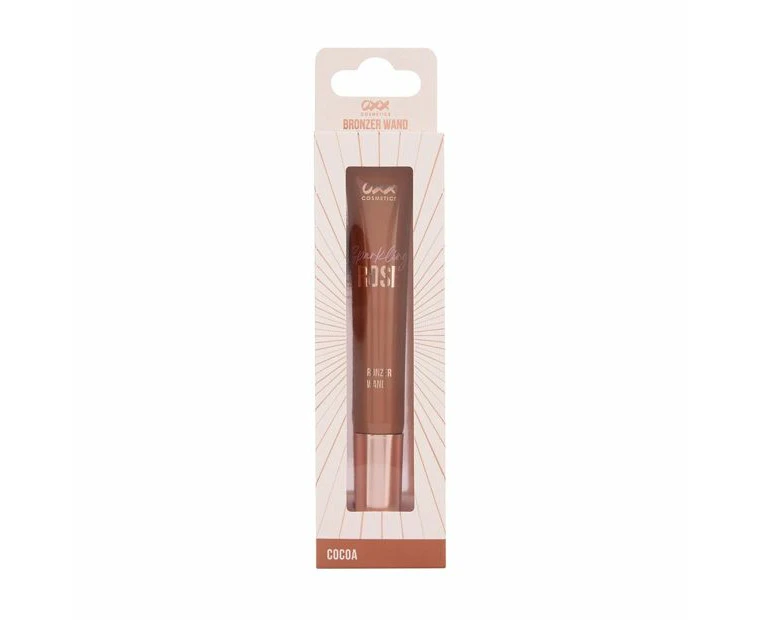 Sparkling Rose Bronzer Wand, Cocoa - OXX Cosmetics