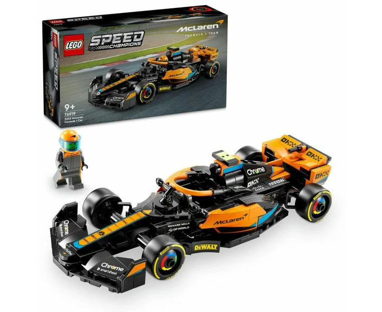 LEGO Speed Champions 2023 McLaren Formula 1 Race Car 76919