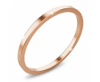 Rose Gold Simplicity Slim Ring