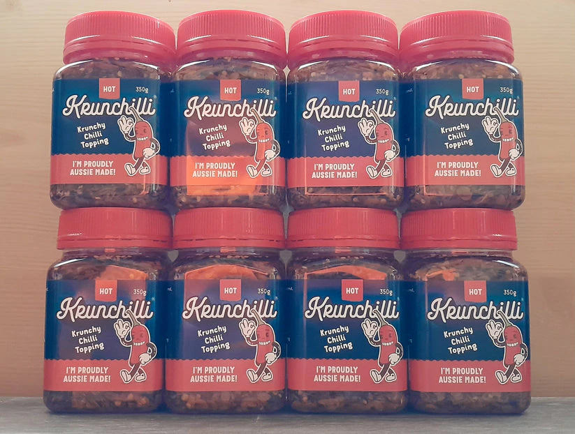 Krunchilli - HOT 350g x 8 Pack