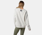 All About Eve Women's Anderson Patched Crew Sweatshirt - Oatmeal