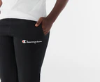 Champion Youth Skinny Leg Trackpants / Tracksuit Pants - Black
