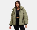 All About Eve Women's Remi Luxe Puffer Jacket - Khaki