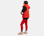 All About Eve Women's Remi Luxe Puffer Vest - Red