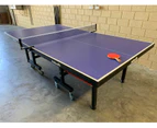 XuShaoFa 19mm Full Size Table Tennis Table Ping Pong Table with 50mm Metal Frames