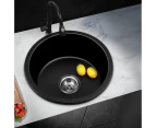 Welba Kitchen Sink 43x43cm Granite Stone - Black