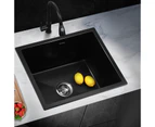 Welba Kitchen Sink 46x41cm Granite Stone - Black