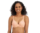 2 x Berlei Womens Barely There Print Bra - Niah Mcleod Collection Elastane/Nylon - Orange