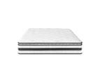 Bedra King Mattress Pillow Top Bed Cool Gel Foam Bonnell Spring 21cm - Multicolour