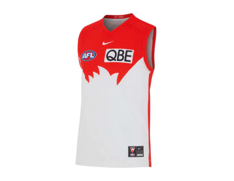 AFL 2024 Home Guernsey - Sydney Swans - Adult - Mens