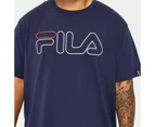 Fila Plus Size Line T-Shirt - Blue