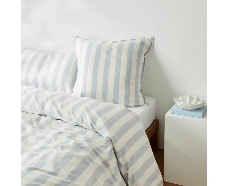 Target Reid Stripe Linen/Cotton European Pillowcase