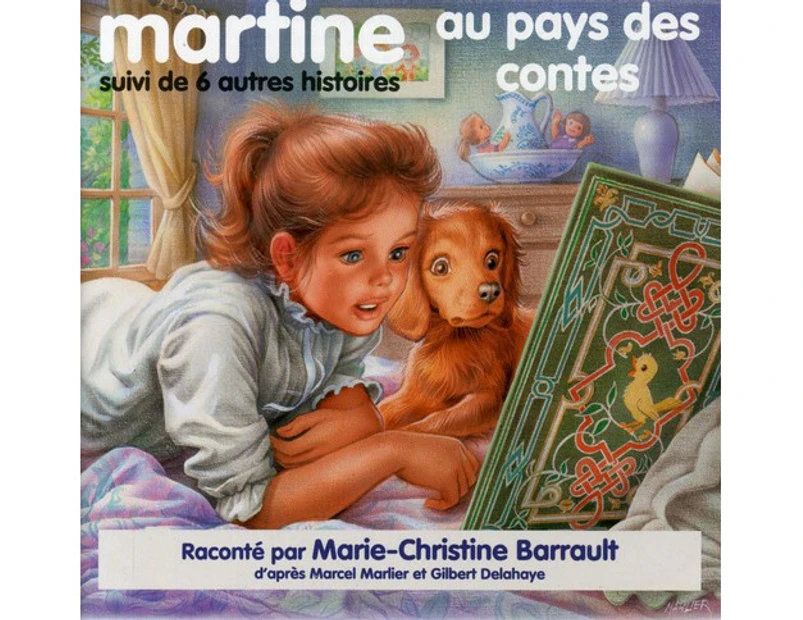 Marie-Christine Barrault - Martine Au Pays Des Contes: Suivi De Six Autres Histoires  [COMPACT DISCS] With Book USA import