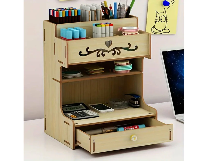Adaptable Wooden Drawer Organizer