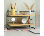 Organize with our Two-Tiered Desktop Rack