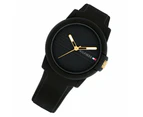 Tommy Hilfiger Silicone Black Dial Women's Watch - 1782688