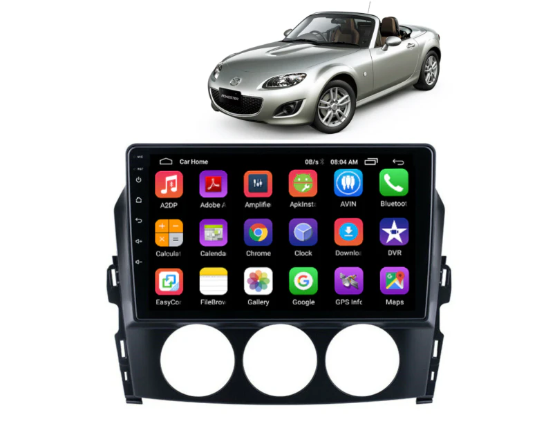 Daiko X Multimedia Unit Wireless Carplay Android Auto GPS For Mazda MX-5 NC 2005-2015
