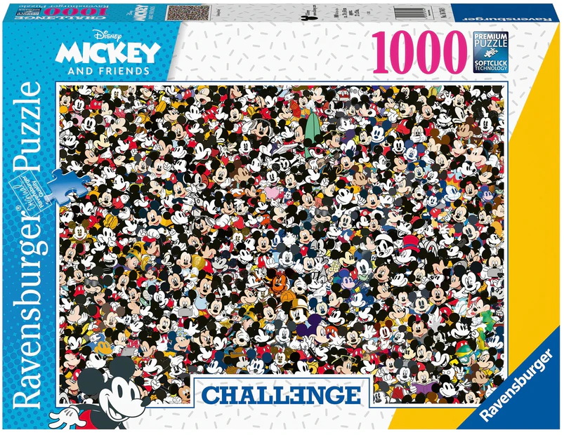 Ravensburger Challenge Mickey 1000 Piece Jigsaw Puzzle