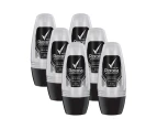 6 x Rexona Men Motion Sense Deodorant Roll On Original 40mL