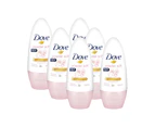 6 x Dove Powder Soft Deodorant Roll On 50mL