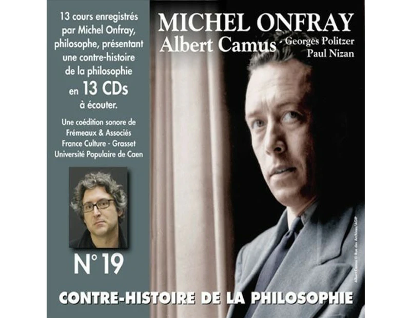 Michel Onfray - V19: Contre Histoire Philosophie  [COMPACT DISCS] USA import